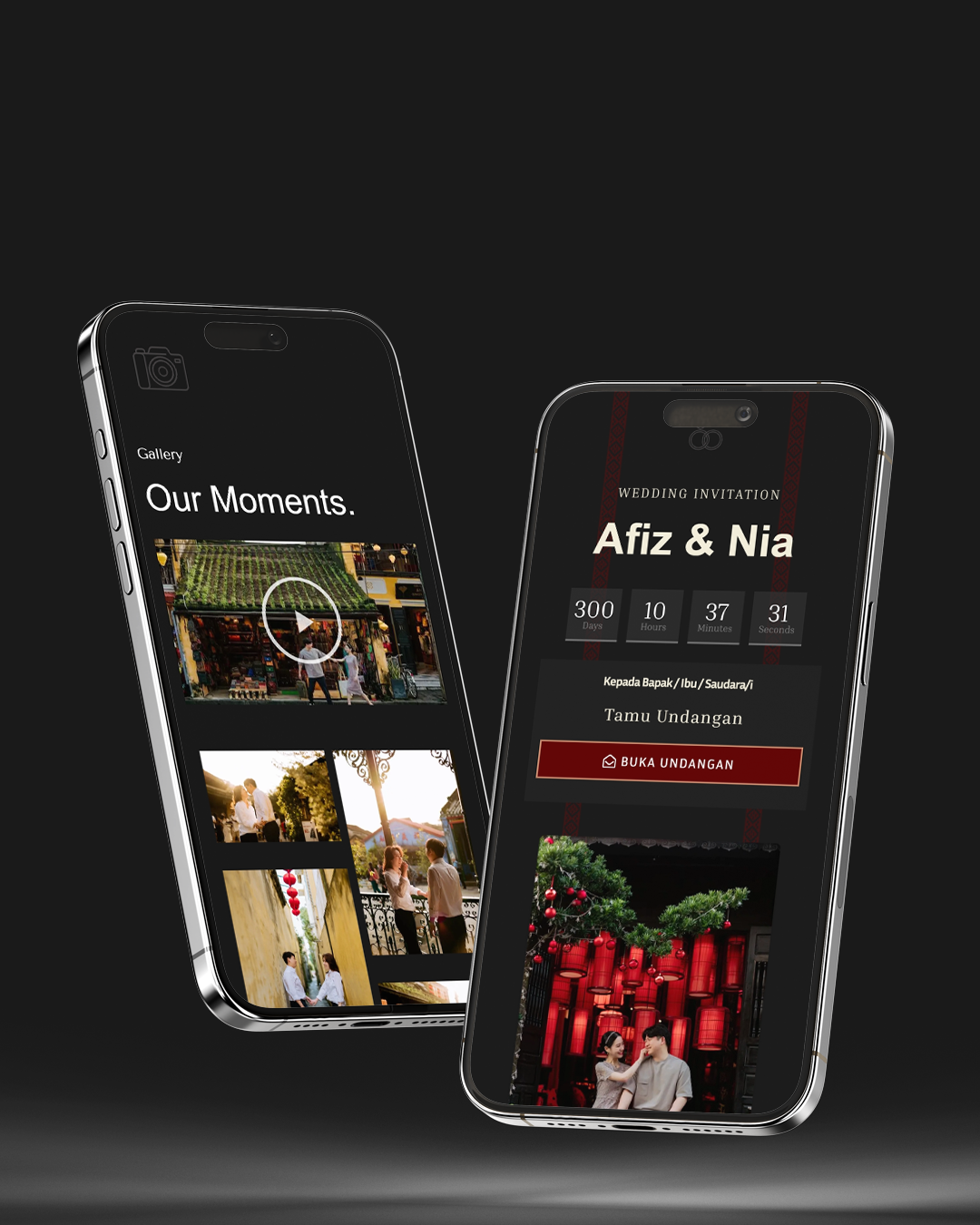 Tema undangan digital Adat Batak - Desain Adat elegan dan modern