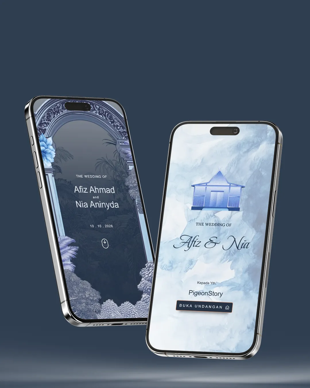 Tema undangan digital Premium Adat Sunda - Desain Premium Adat elegan dan modern